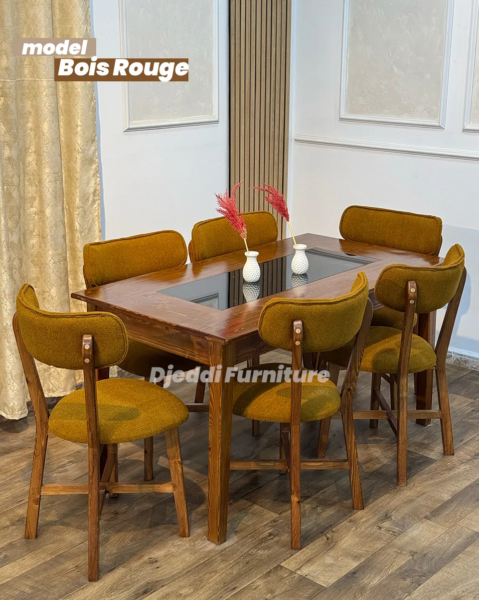 Table Bois Rouge  - 4